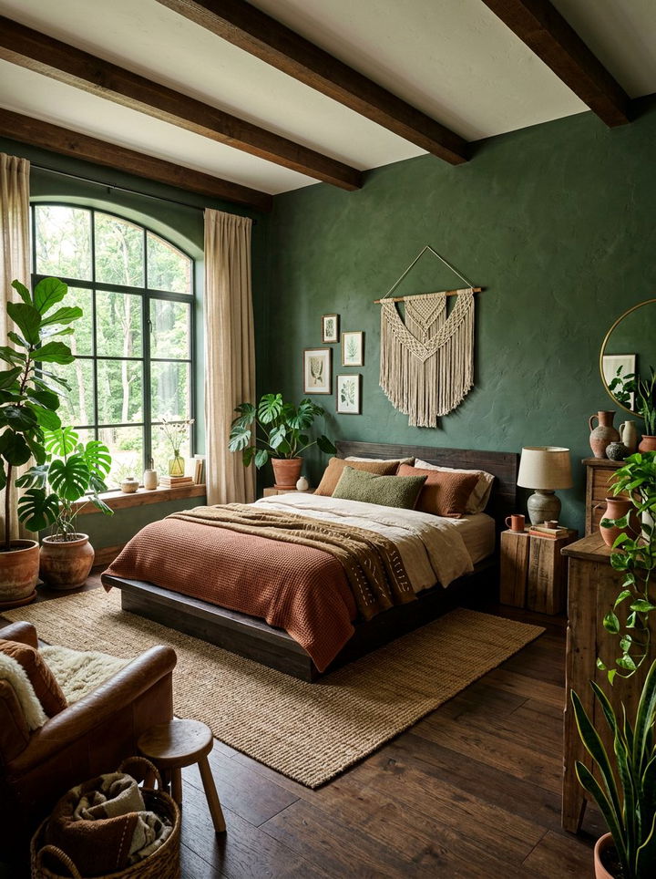 Earthy Bedroom - 30 cozy bedroom ideas