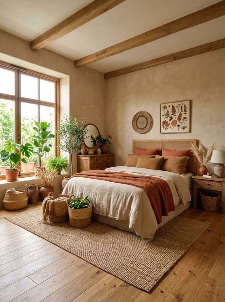 Earthy Beige Bedroom - 30 beige bedroom ideas