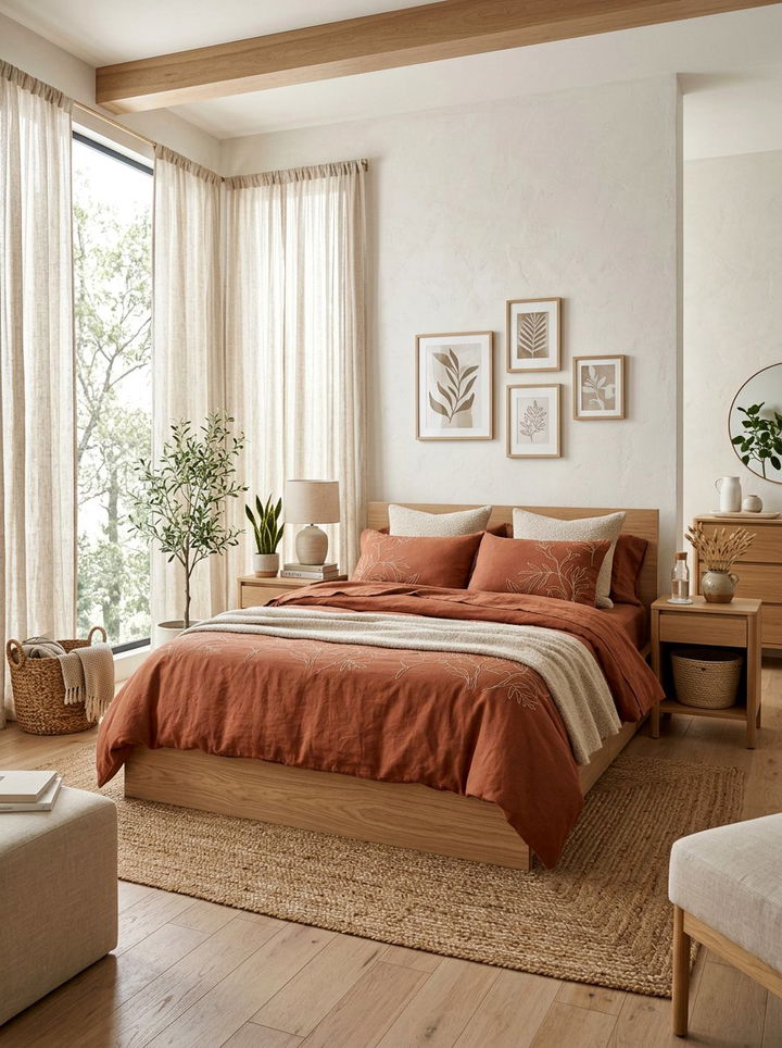 Earthy Clay Bedding Set - 30 bedroom bedding sets