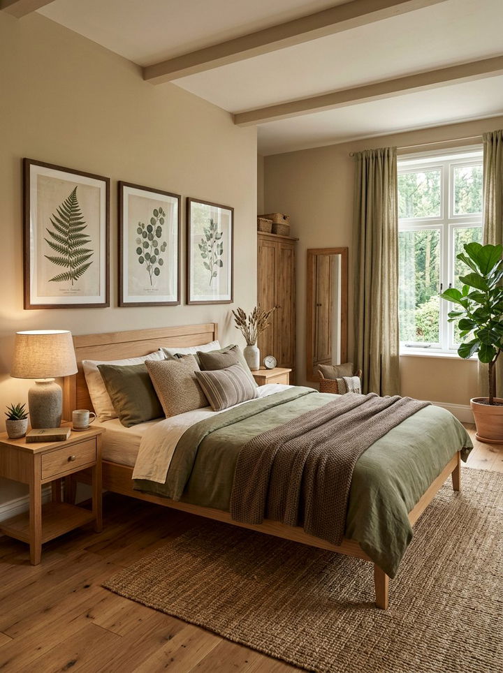 Earthy Neutral Bedroom - 30 soft neutral bedroom ideas