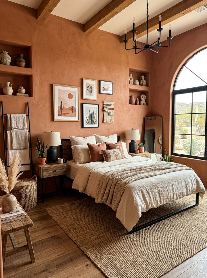 Earthy Terracotta Bedroom - 30 bedroom inspiration boards