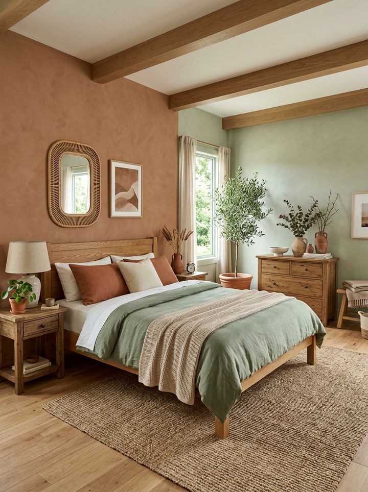 Earthy Tone Bedroom - 30 full size bedroom ideas