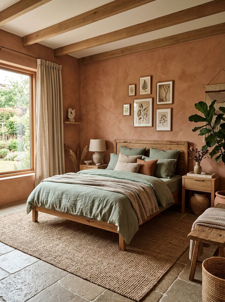 Earthy Tone Color Palette - 30 bedroom makeover ideas