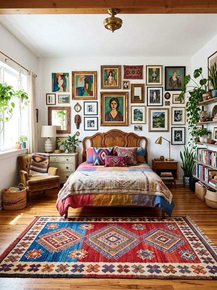 Eclectic Bedroom - 30 cozy bedroom ideas