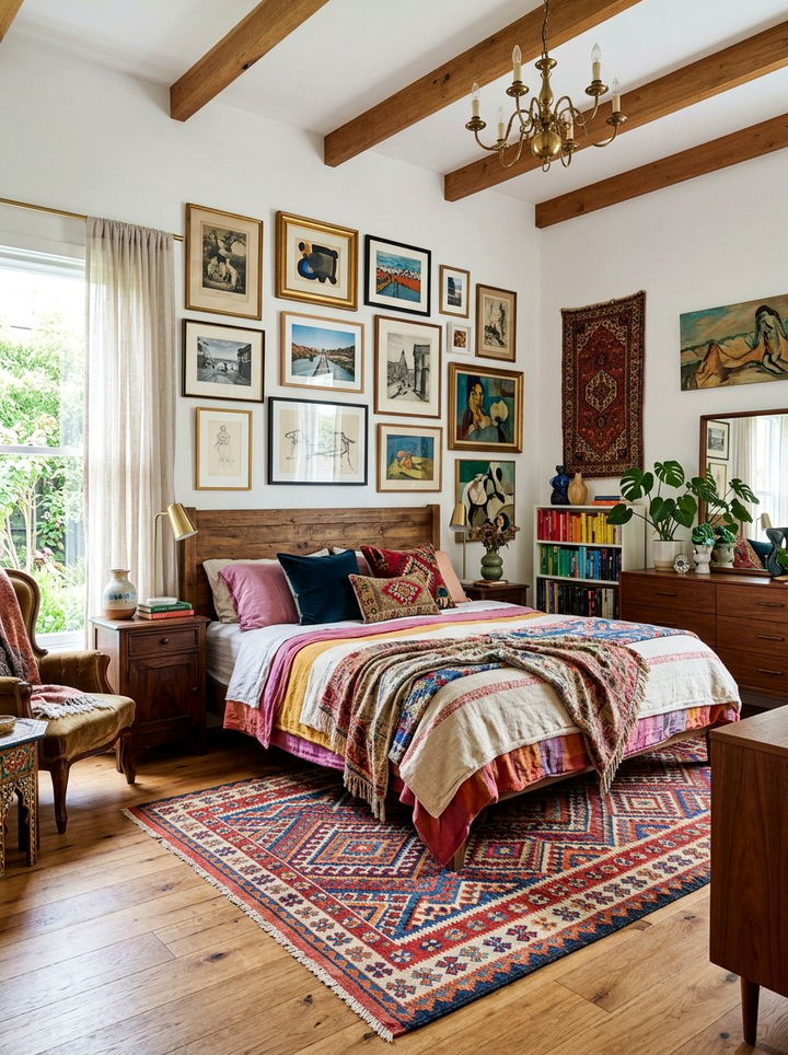 Eclectic Bedroom - 30 bedroom transformation ideas