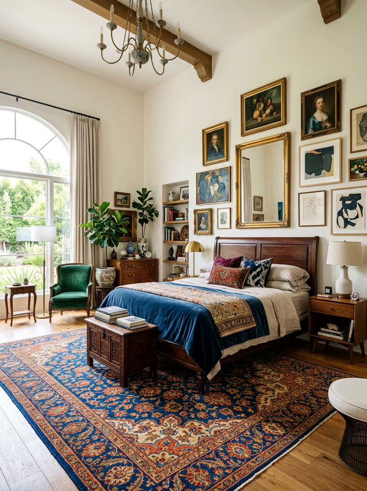 Eclectic Luxury Bedroom - 30 high-end bedroom ideas