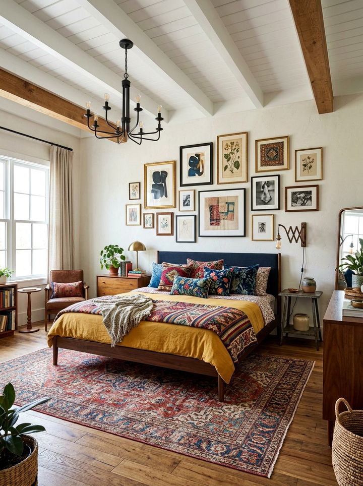 Eclectic Master Bedroom - 30 bedroom inspiration ideas