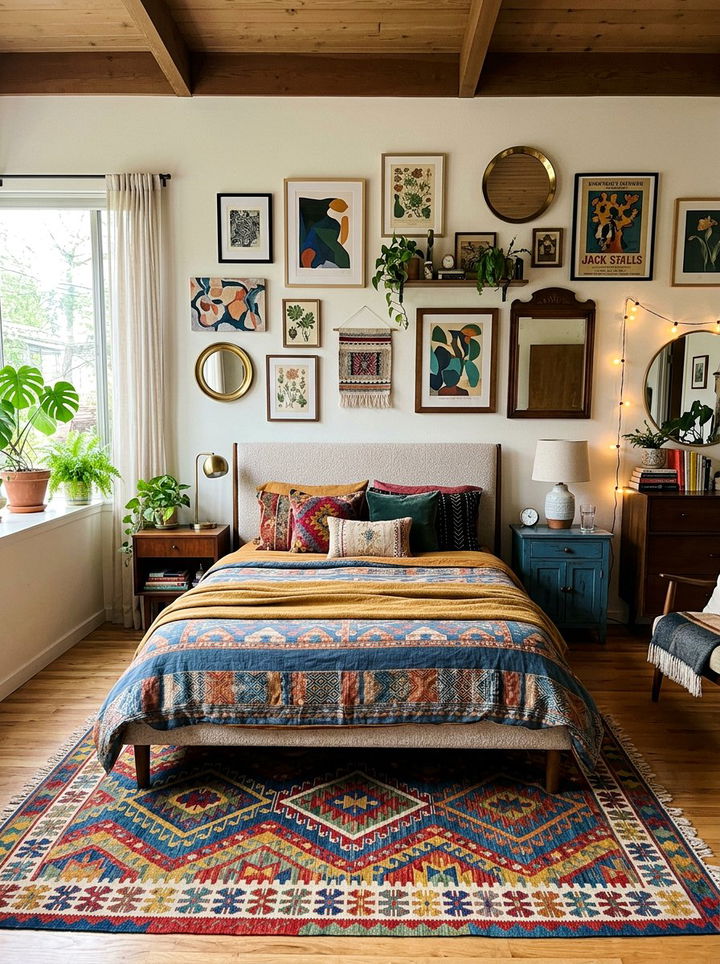 Eclectic Mix Bedroom - 30 newlywed bedroom ideas