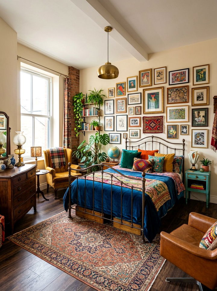 Eclectic Mix Bedroom - 30 affordable bedroom ideas