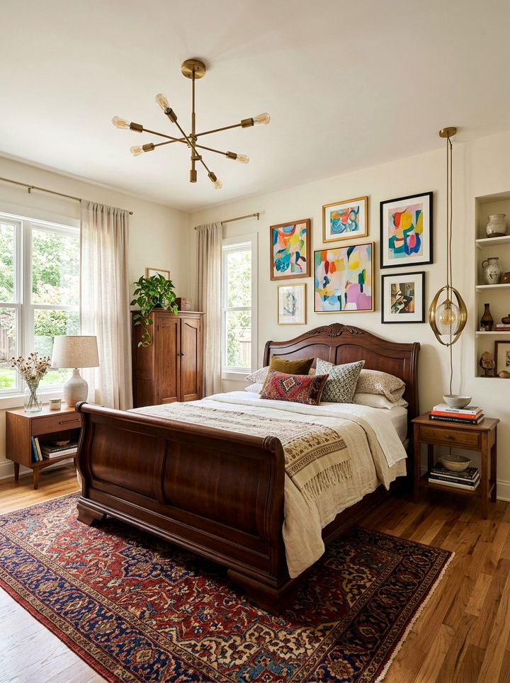 Eclectic Sleigh Bed Mix - 30 bedroom sleigh beds