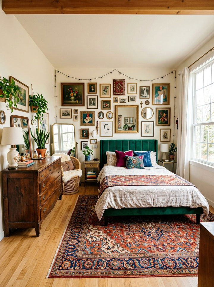 Eclectic Styled Bedroom - 30 model home bedroom ideas