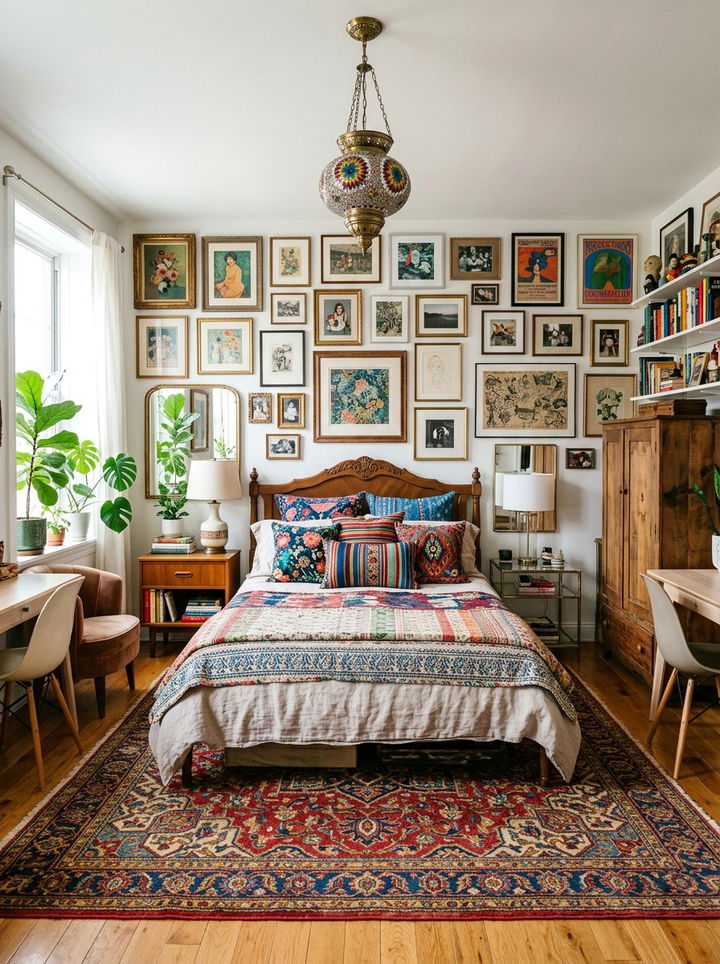 Eclectic bedroom - 30 bedroom upgrade ideas