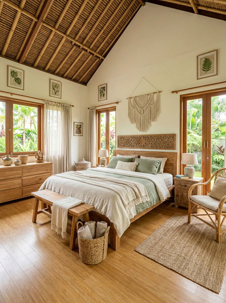Eco Friendly Balinese Bedroom - 30 Balinese bedroom ideas