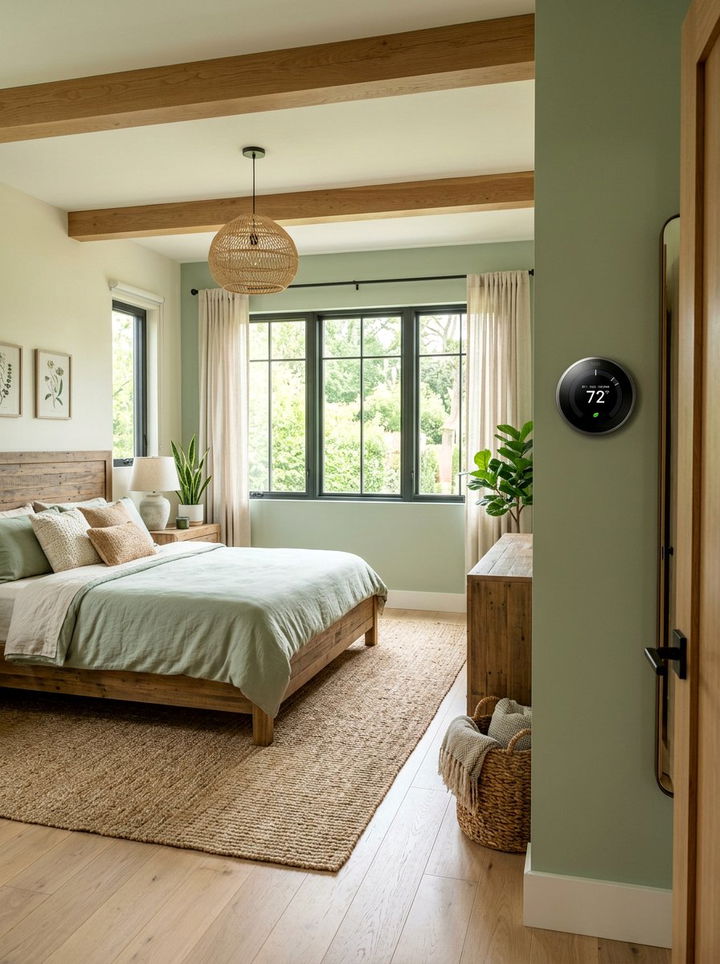 Eco Friendly Smart Thermostat - 30 bedroom thermostats