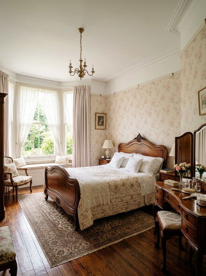 Edwardian Bedroom - 30 antique bedroom ideas