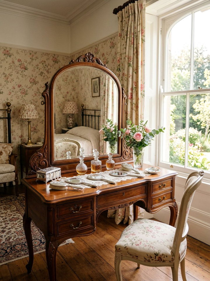 Edwardian Dressing Table - 30 Edwardian bedroom ideas
