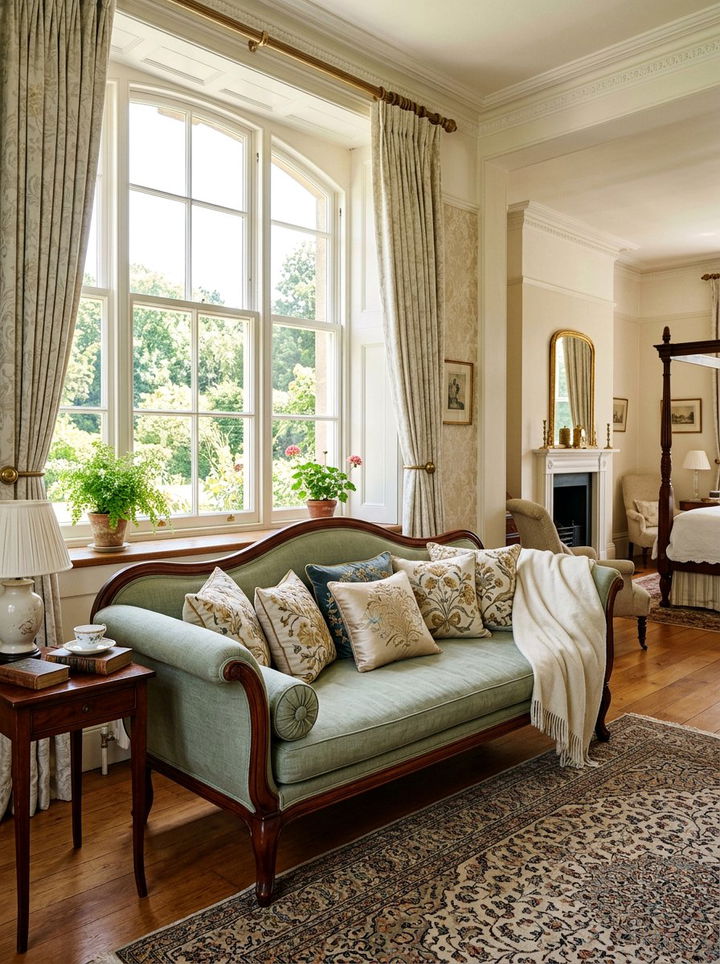 Edwardian Era Daybed - 30 Edwardian bedroom ideas