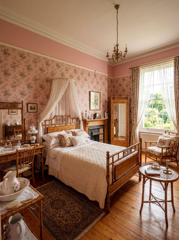 Edwardian bedroom - 30 historic home bedroom ideas