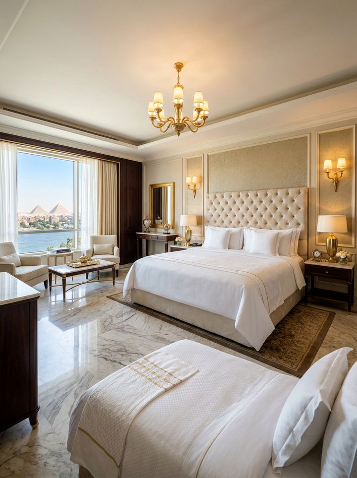 Egyptian Cotton Luxury Suite - 30 African bedroom ideas