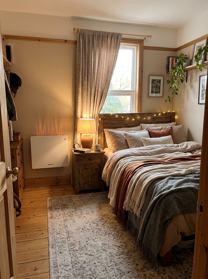 Electric Wall Heater - 30 bedroom temperature control ideas