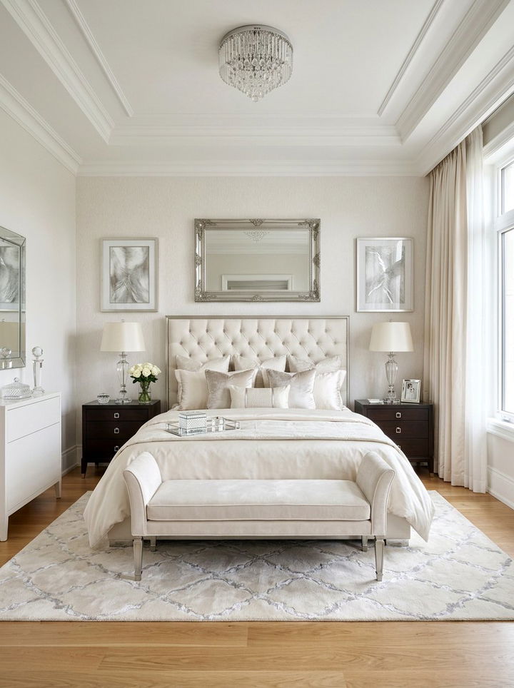Elegant Off White Bedroom - 30 off white bedroom ideas