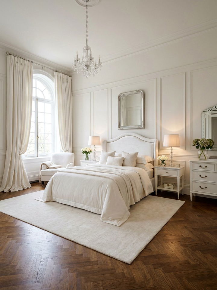 Elegant White Bedroom