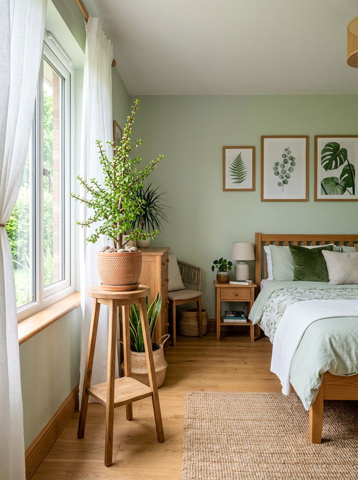 Elephant bush tall plant stand - 30 bedroom succulents