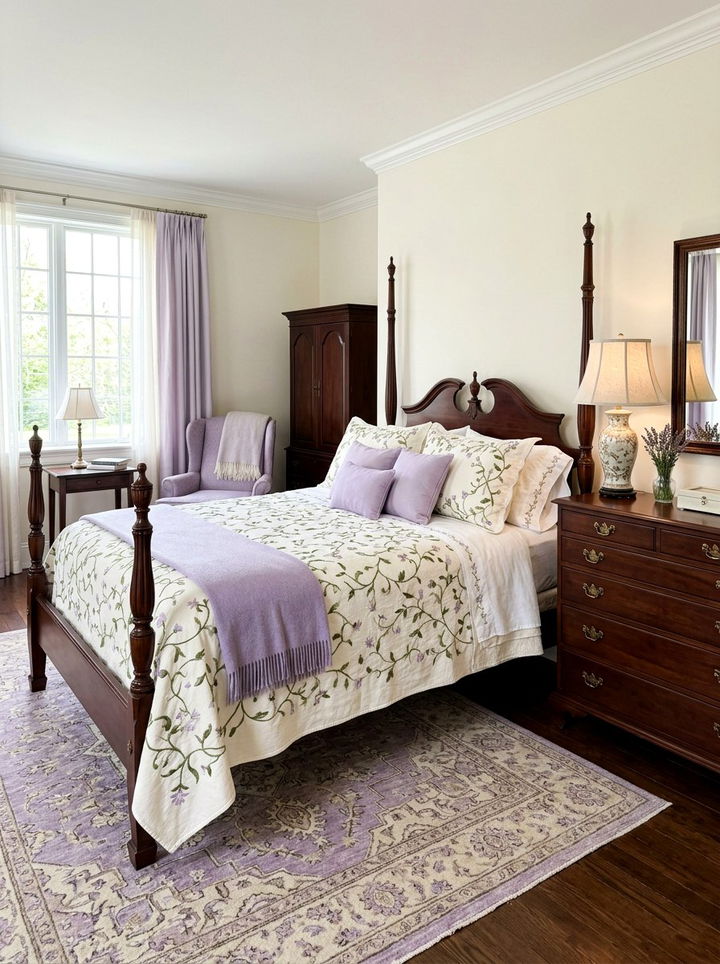 Embroidered Cotton Coverlet - 30 bedroom coverlets