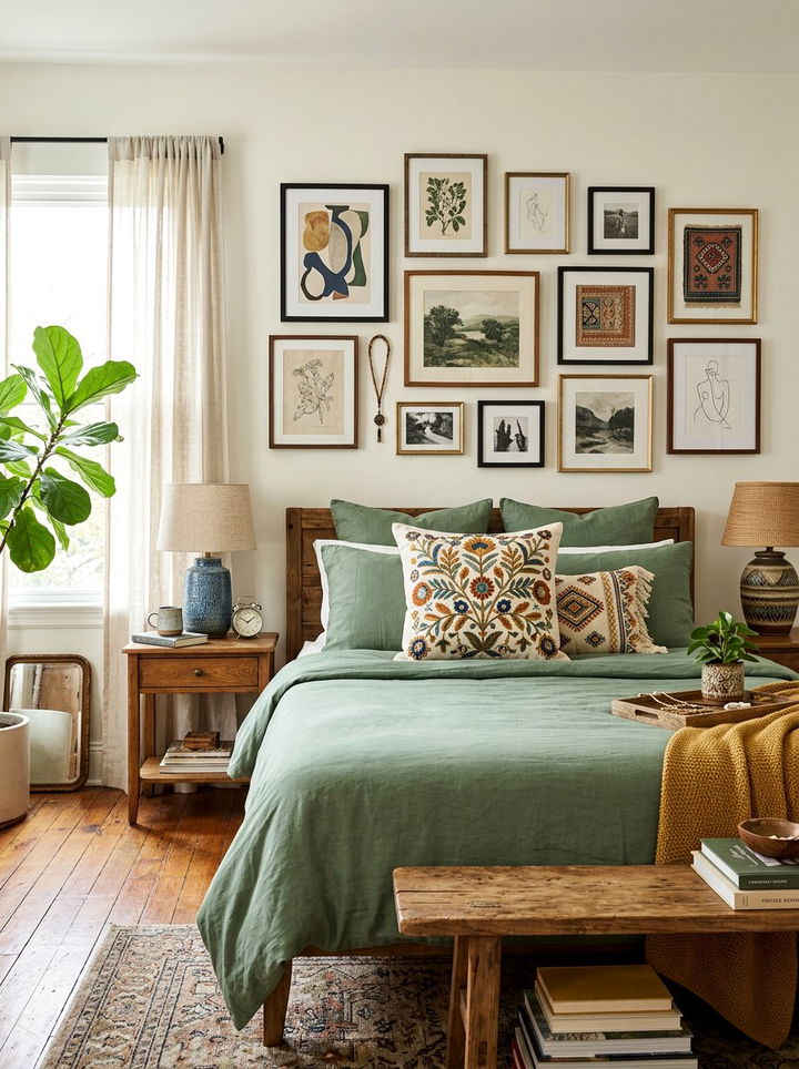 Embroidered Detail Throw Pillows - 30 bedroom decorative pillows