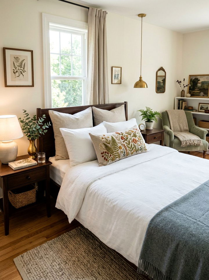 Embroidered Lumbar Pillow - 30 bedroom lumbar pillows