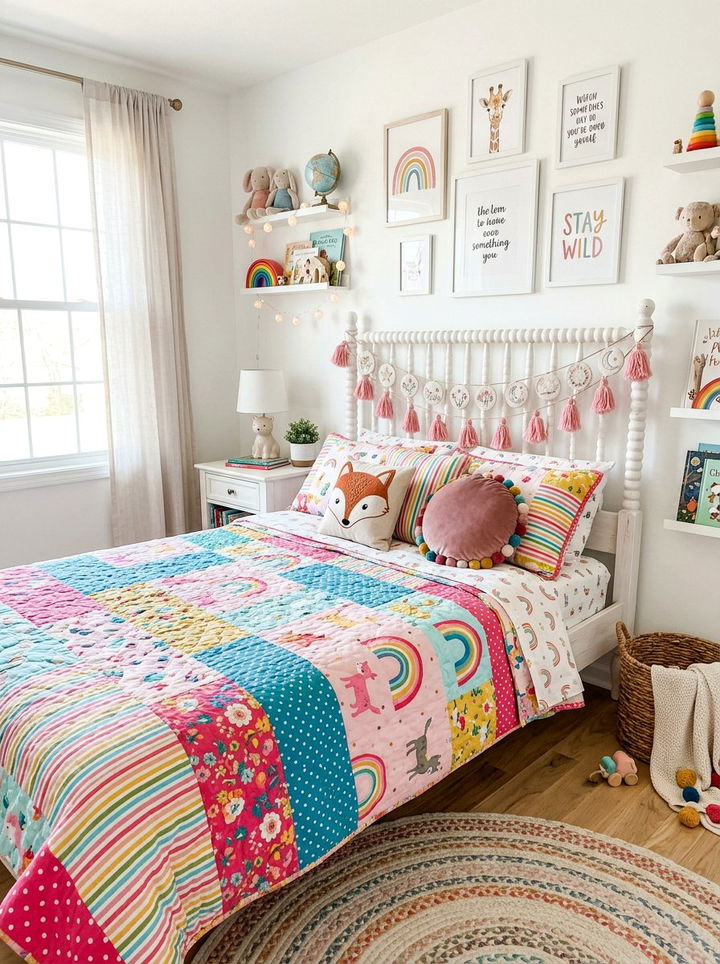 Embroidered Tassel Garland - 30 embroidered bedroom ideas