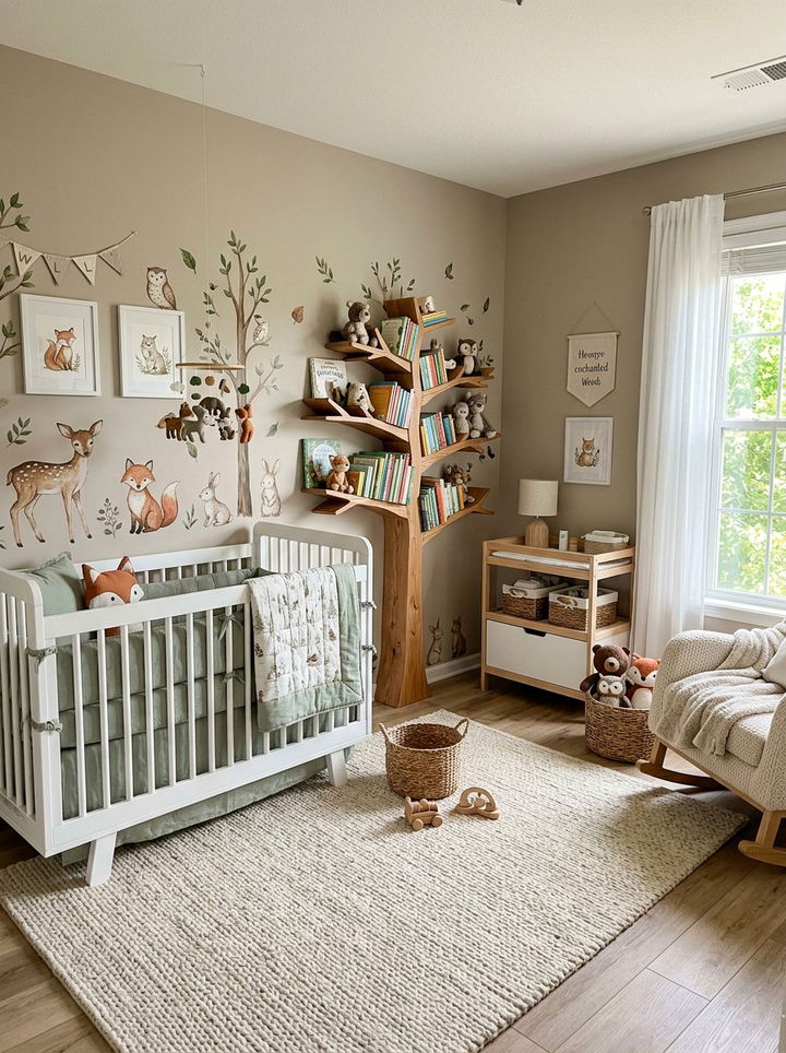 Enchanted woods nursery - 30 fairy tale bedroom ideas