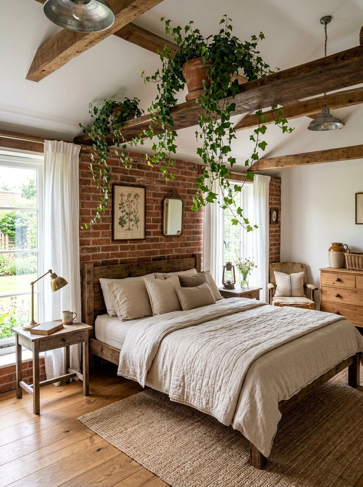 English Ivy Hanging Plant - 30 bedroom air purifying plants