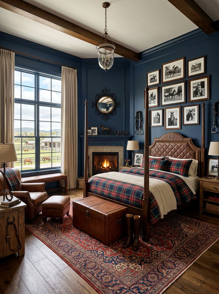 Equestrian Horse Bedroom - 30 animal themed bedroom ideas