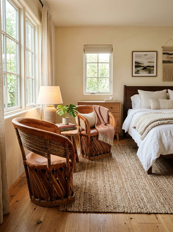 Equipal Chair Seating - 30 Mexican bedroom ideas
