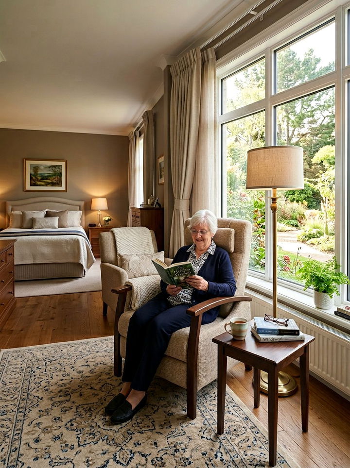 Ergonomic Bedroom Lounge Chair - 30 senior bedroom ideas