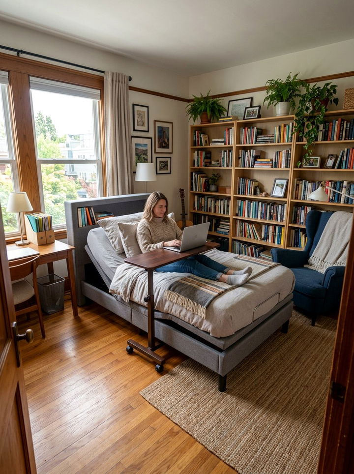 Ergonomic Lounge Adjustable Bed - 30 bedroom adjustable beds