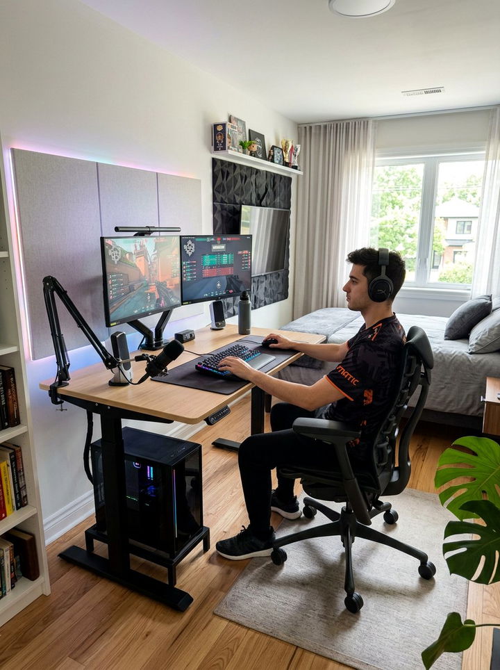 Ergonomic esports bedroom - 30 esports bedroom ideas