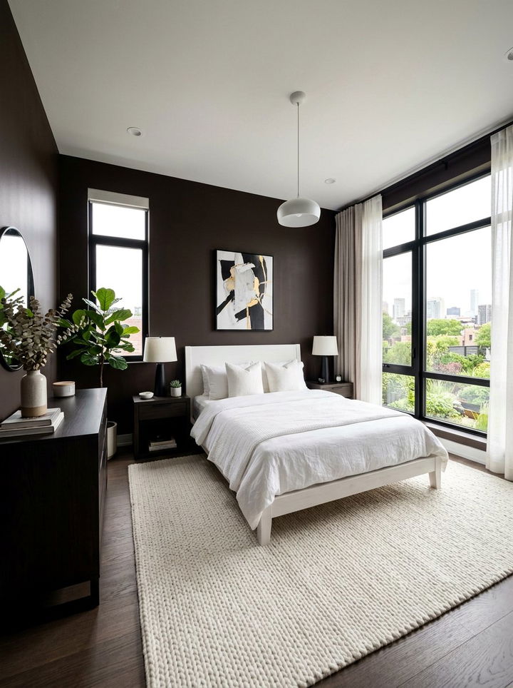 Espresso Bedroom - 30 cozy bedroom color ideas