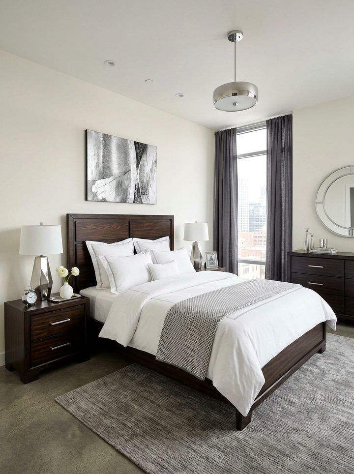 Espresso Wood White Bedroom - 30 white and wood bedroom color combo