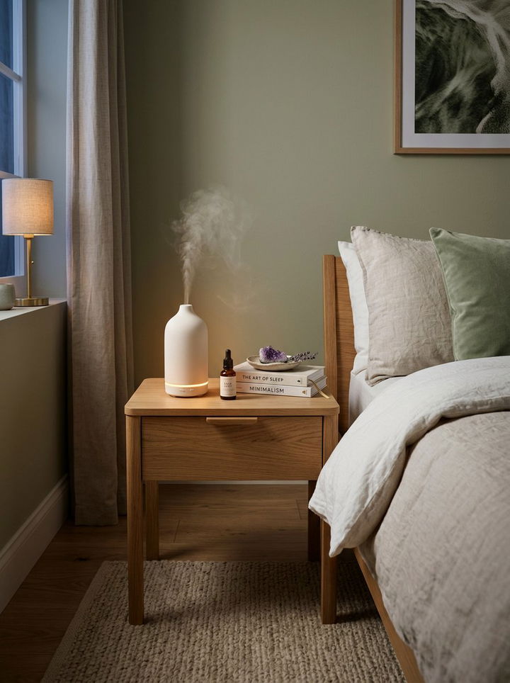 Essential Oil Diffuser - 30 bedroom hacks