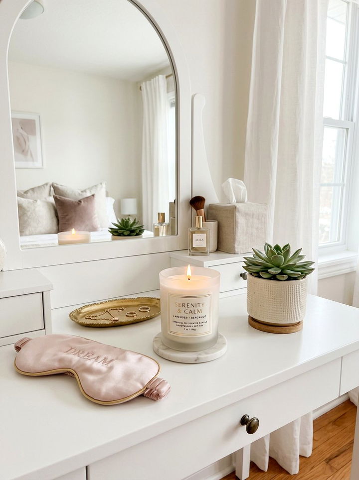 Essential Oil Scented Candle - 30 bedroom candle ideas