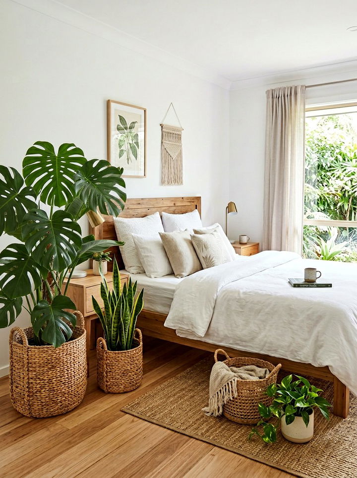Exotic Indoor Plants Decor - 30 African bedroom ideas