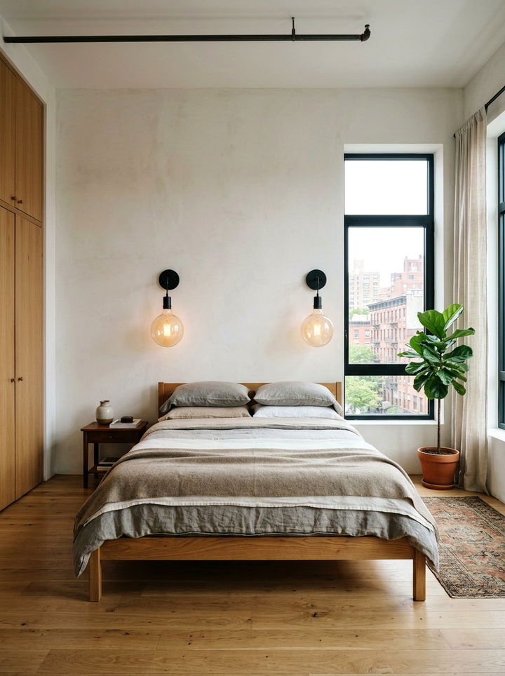 Exposed Bulb Wall Sconces - 30 bedroom wall lights