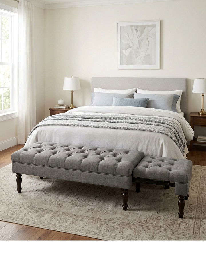 Extendable Bench For Foot Of Bed - 30 bedroom extendable furniture ideas