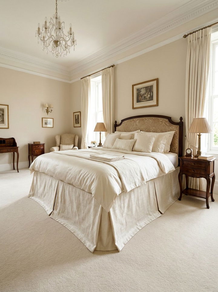 Extra Long Drop Bed Skirt - 30 bedroom bed skirts