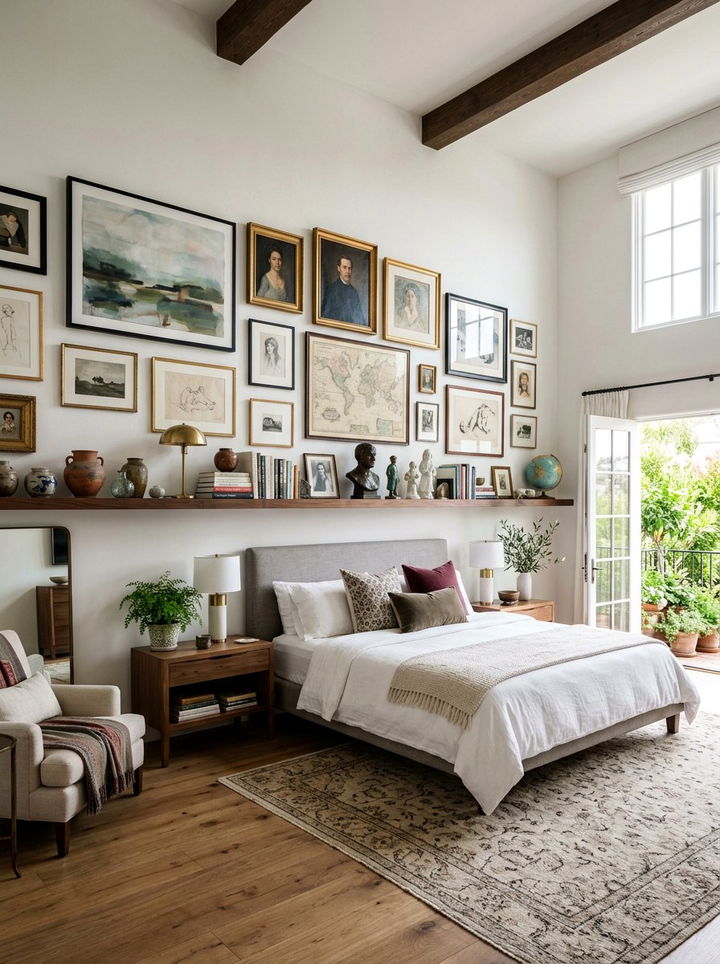 Extra Long Floating Ledge - 30 bedroom ledge shelves