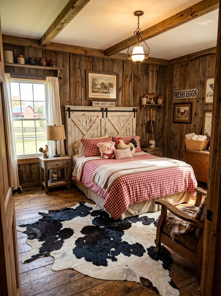 Farm Animal Bedroom - 30 animal themed bedroom ideas