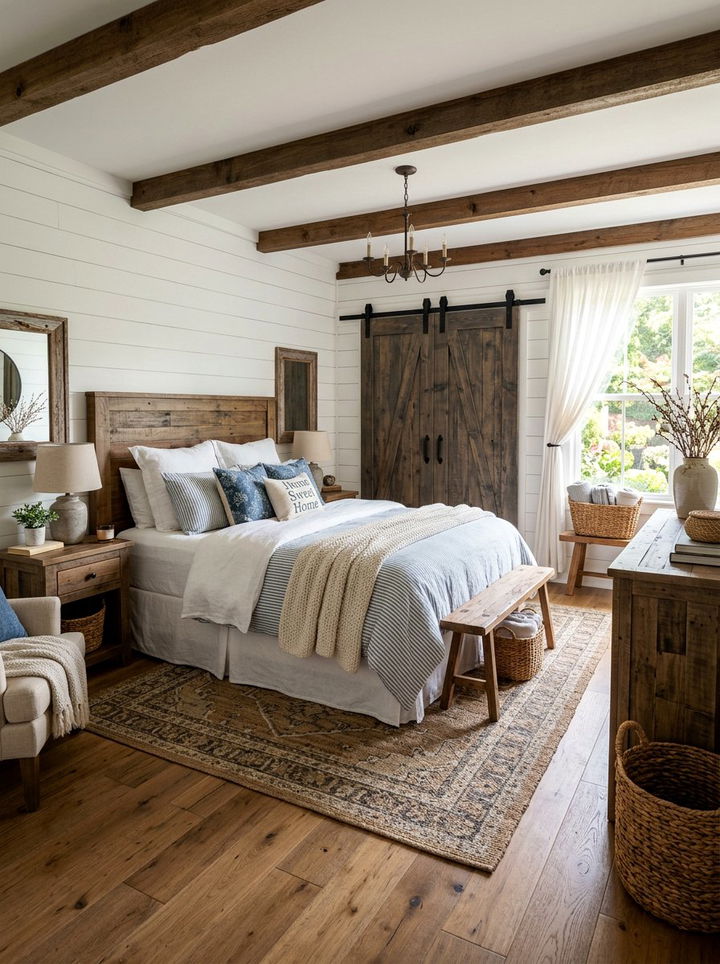 Farmhouse Bedroom - 30 custom bedroom ideas