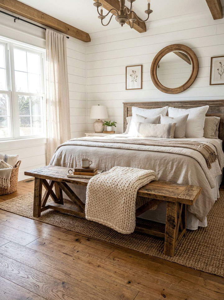 Farmhouse Bedroom Bench - 30 bedroom benches